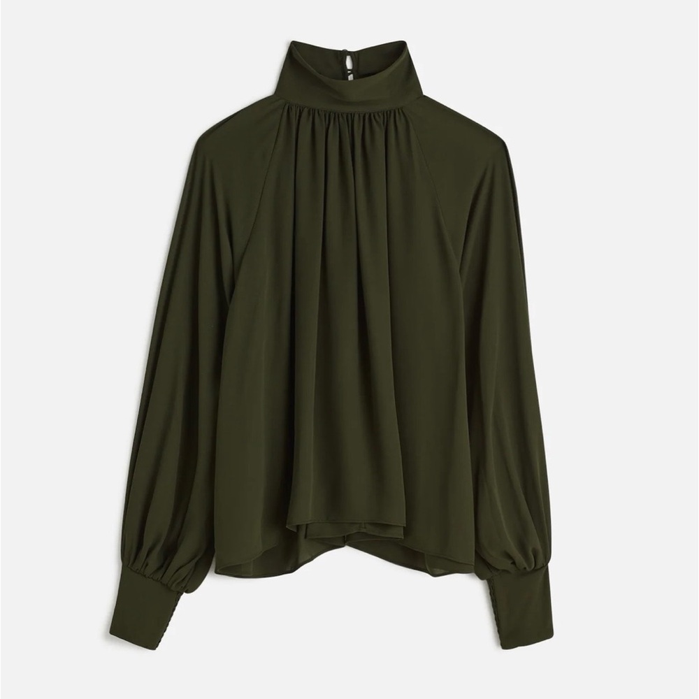 Long sleeve top in Chiffon NWT